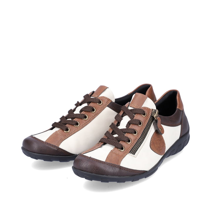 Remonte Artikelnummer R3415-82 remonte Damen Schnürschuhe cremeweiß-schwarz Riesige Ersparnisse