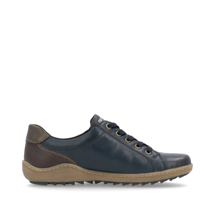 Remonte Artikelnummer R1439-14 remonte Damen Schnürschuhe dunkelblau-braun Letzte 3 Tage