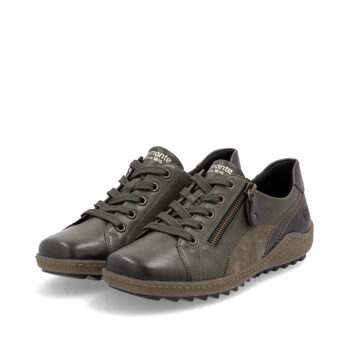 Remonte Artikelnummer R1439-52 remonte Damen Schnürschuhe waldgrün-braun JETZT KAUFEN