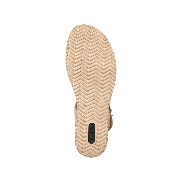 Remonte Artikelnummer D6455-60 remonte Damen Keilsandaletten beige-metallic Bis zu 50% Rabatt
