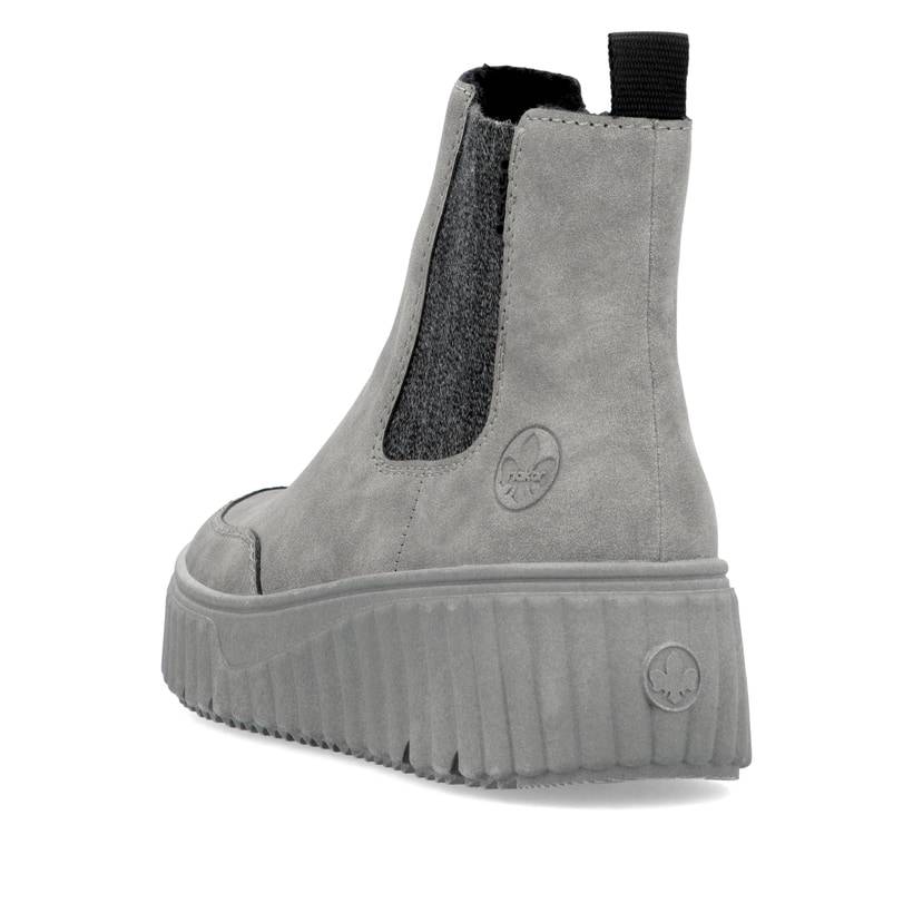 Rieker Artikelnummer N2553-40 Rieker Damen Chelsea Boots mondgrau Angebote
