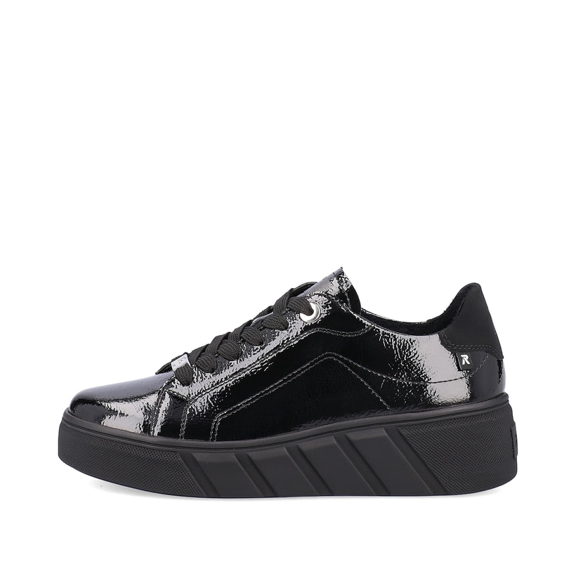 Rieker Artikelnummer W0501-00 Rieker Damen Sneaker Low mattschwarz