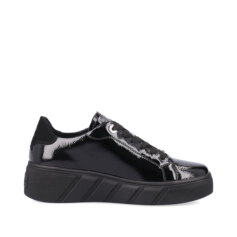 Rieker Artikelnummer W0501-00 Rieker Damen Sneaker Low mattschwarz Hotsell