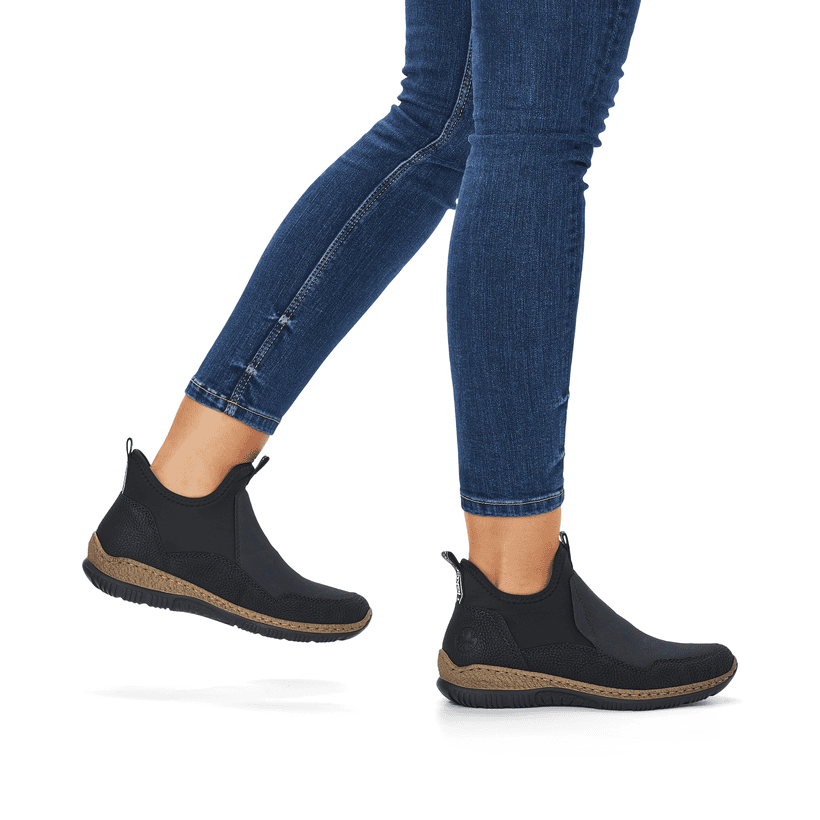 Rieker Artikelnummer N3275-00 Rieker Damen Chelsea Boots tiefschwarz Meist gekauft