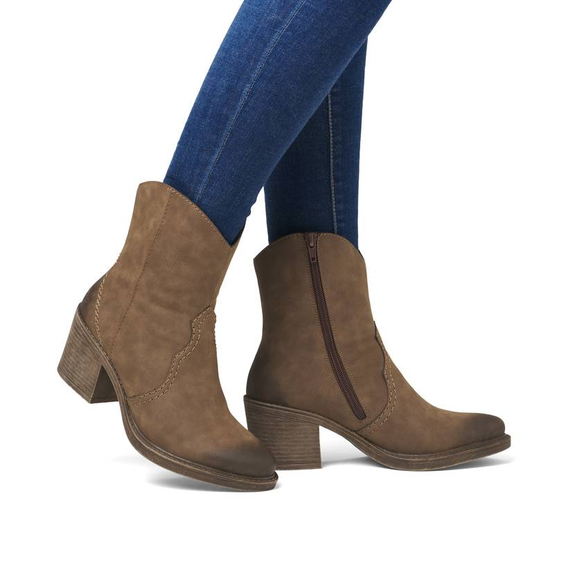 Rieker Artikelnummer Y1251-24 Rieker Damen Stiefeletten holzbraun Meist gekauft