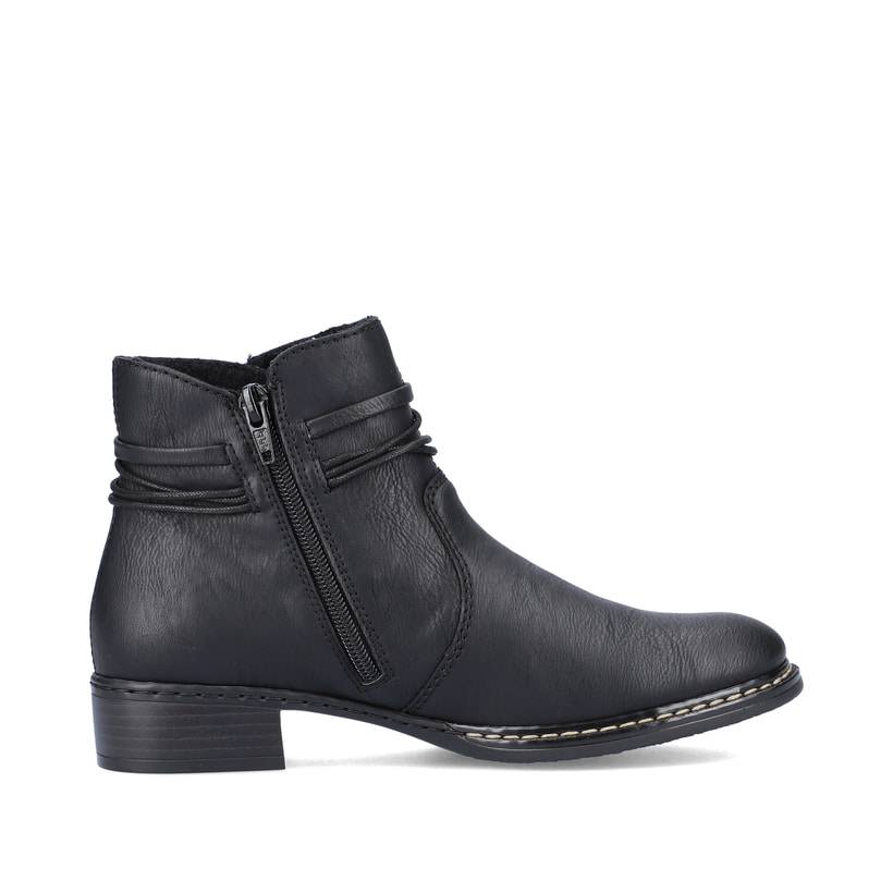 Rieker Artikelnummer 73488-00 Rieker Damen Stiefeletten tiefschwarz Outlet