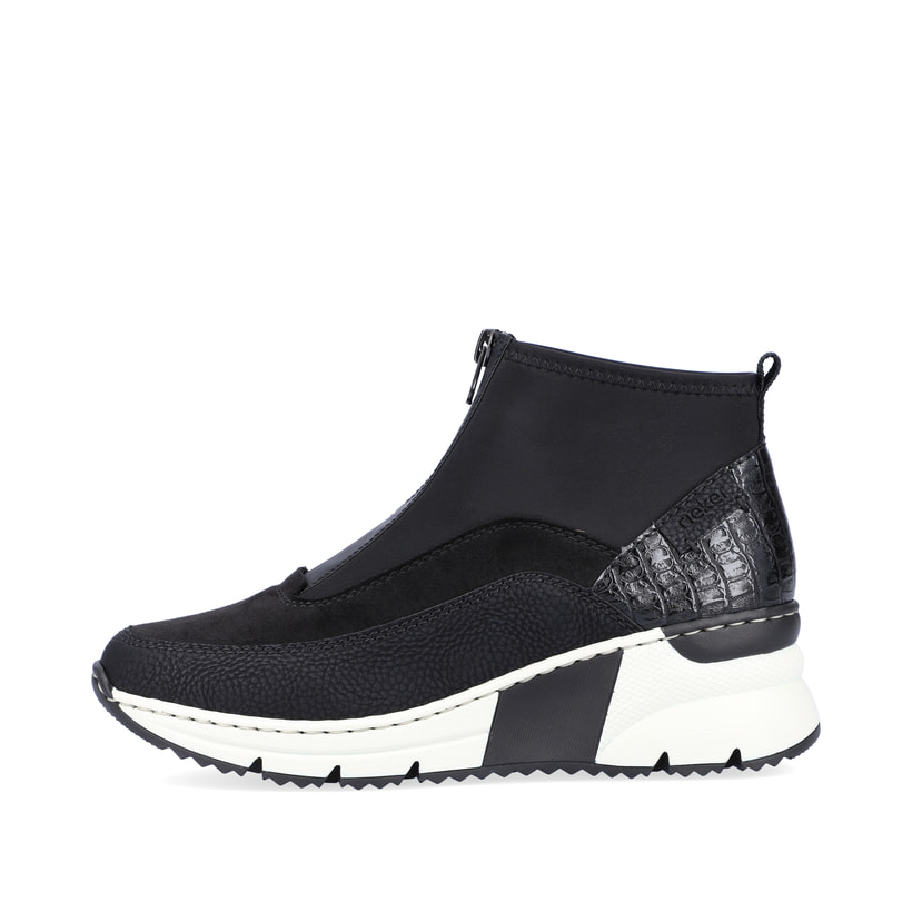 Rieker Artikelnummer N6352-00 Rieker Damen Sneaker High tiefschwarz