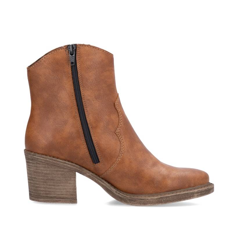 Rieker Artikelnummer Y1250-24 Rieker Damen Stiefeletten nougatbraun Sonderangebot