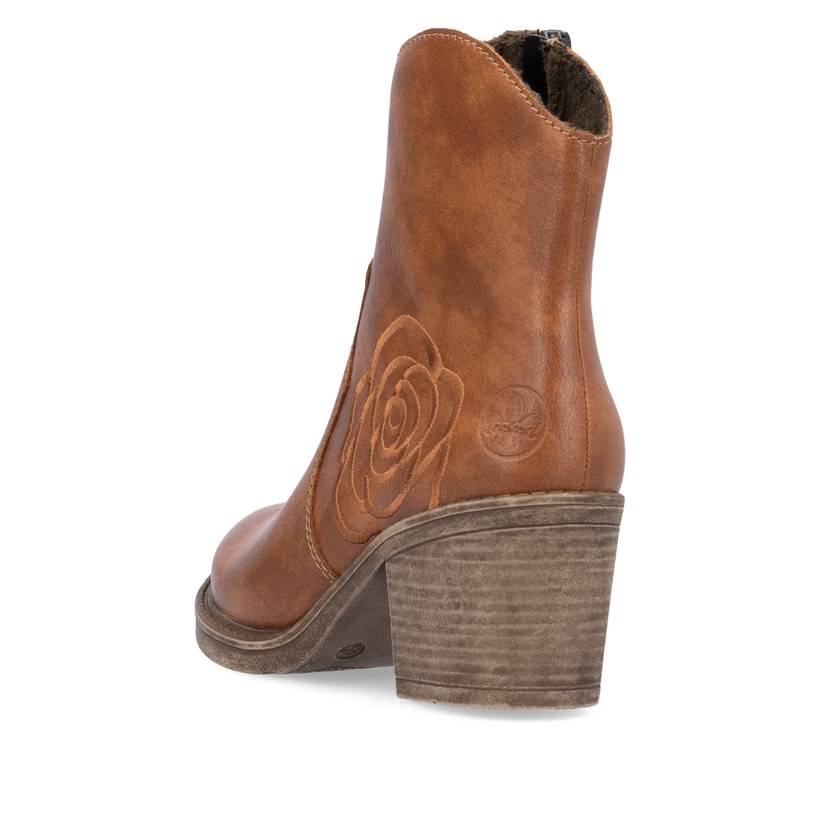 Rieker Artikelnummer Y1250-24 Rieker Damen Stiefeletten nougatbraun Sonderangebot