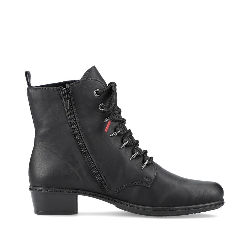 Rieker Artikelnummer Y0700-01 Rieker Damen Stiefeletten tiefschwarz Günstiger Verkauf