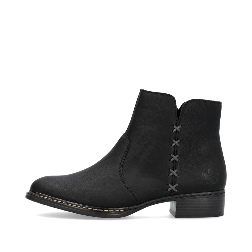Rieker Artikelnummer 73475-00 Rieker Damen Stiefeletten graphitschwarz