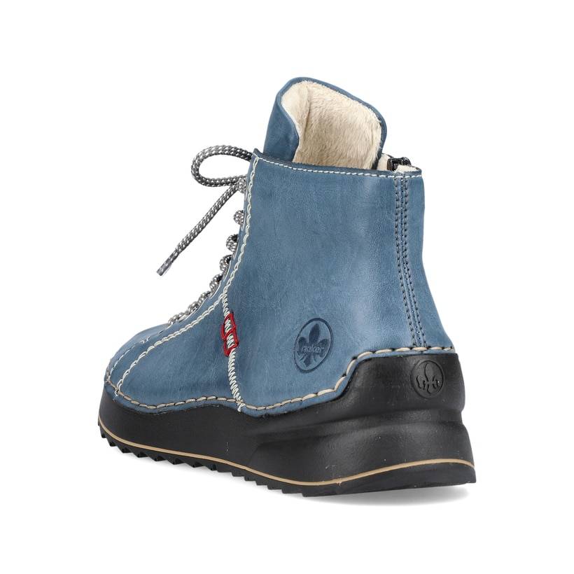 Rieker Artikelnummer 71510-14 Rieker Damen Schnürstiefel californiablau Blitzverkäufe