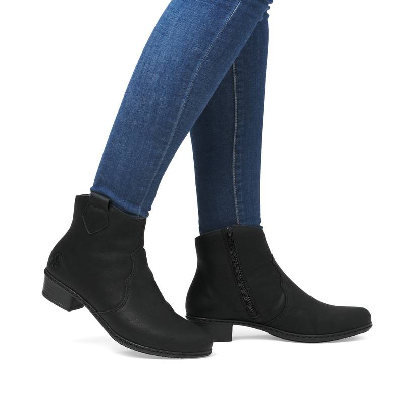 Rieker Artikelnummer Y0762-00 Rieker Damen Stiefeletten nachtschwarz Online