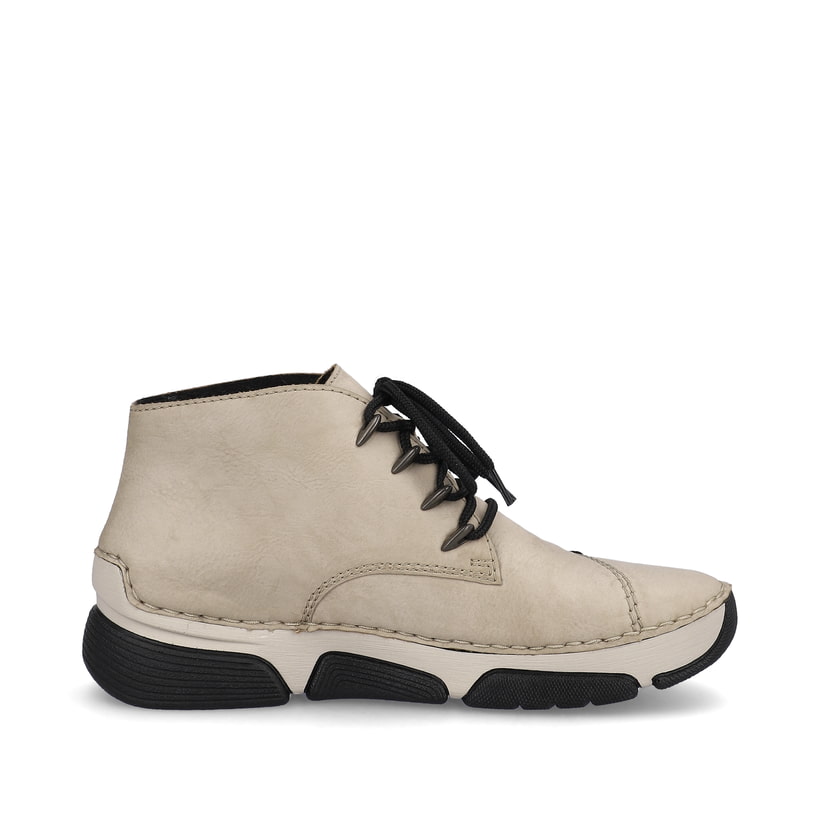 Rieker Artikelnummer 45902-60 Rieker Damen Schnürschuhe cremebeige Auslauf