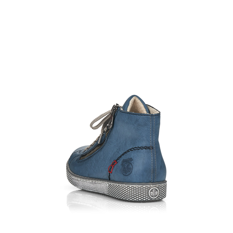 Rieker Artikelnummer Z1221-14 Rieker Damen Schnürschuhe azurblau Angebote