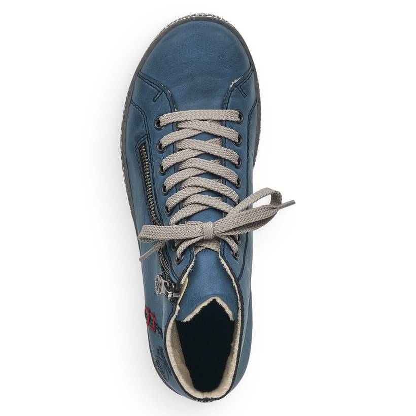 Rieker Artikelnummer Z1221-14 Rieker Damen Schnürschuhe azurblau Angebote