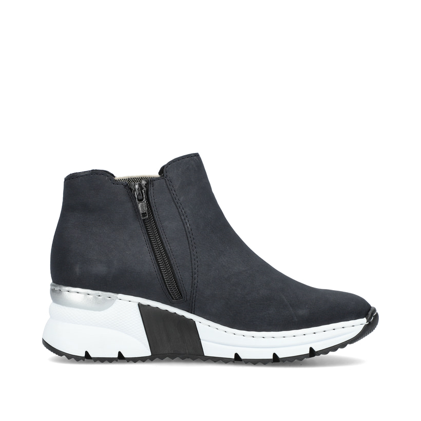 Rieker Artikelnummer X6361-14 Rieker Damen Chelsea Boots dunkelblau Günstiger Verkauf