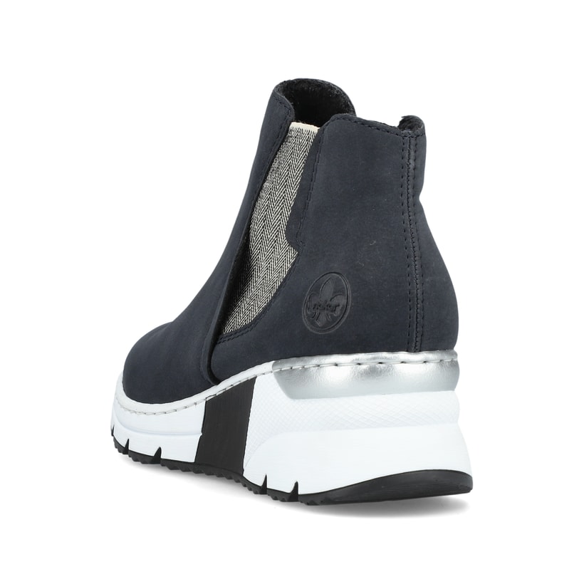 Rieker Artikelnummer X6361-14 Rieker Damen Chelsea Boots dunkelblau Günstiger Verkauf