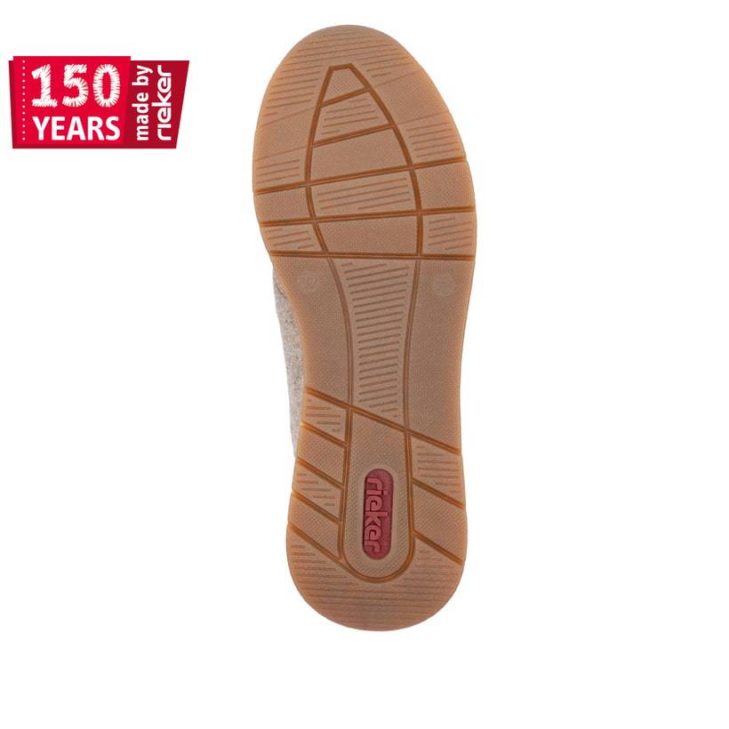 Rieker Artikelnummer 58902-64 Rieker Damen Sneaker Low braunbeige Fabrikverkauf