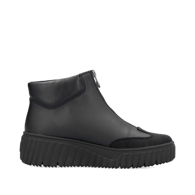 Rieker Artikelnummer N2551-00 Rieker Damen Kurzstiefel nachtschwarz Meist gekauft