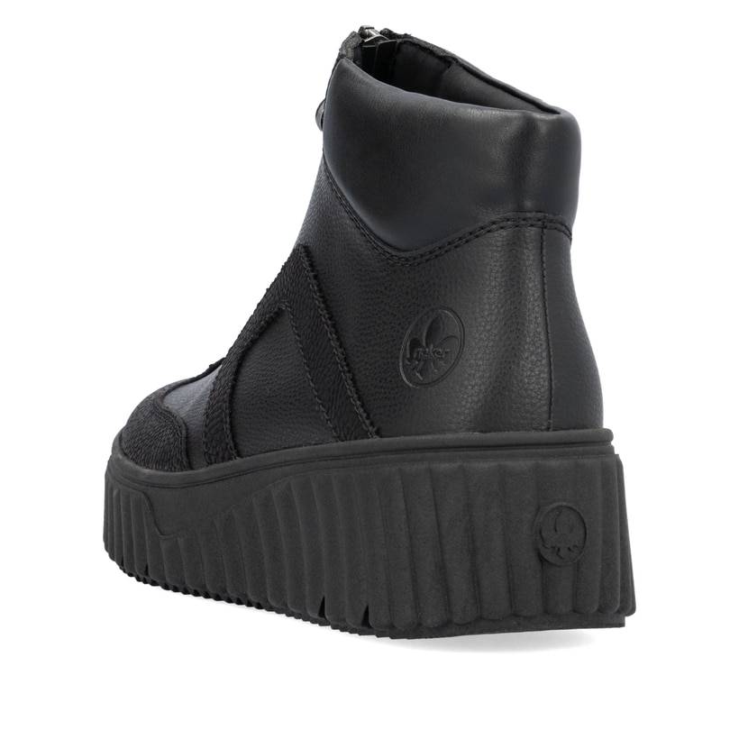 Rieker Artikelnummer N2551-00 Rieker Damen Kurzstiefel nachtschwarz Meist gekauft