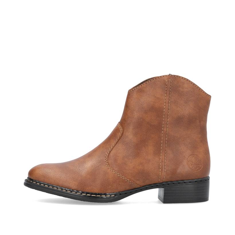 Rieker Artikelnummer 73467-24 Rieker Damen Kurzstiefel noisette