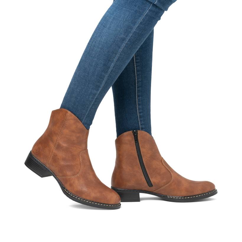Rieker Artikelnummer 73467-24 Rieker Damen Kurzstiefel noisette Blitzverkäufe