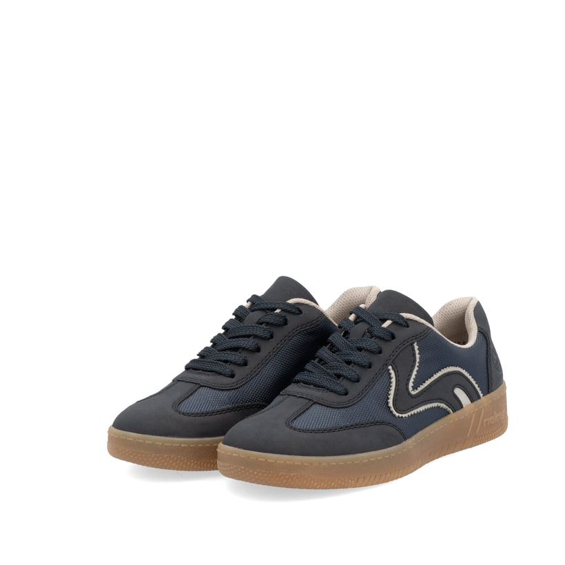 Rieker Artikelnummer M5512-14 Rieker Damen Sneaker Low royalblau Auslauf