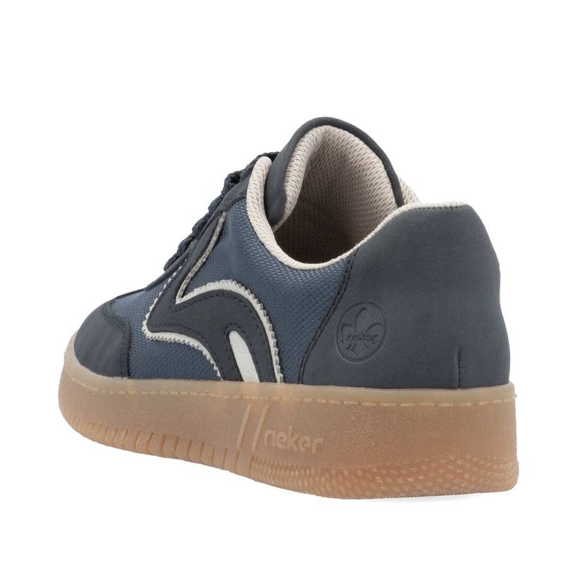 Rieker Artikelnummer M5512-14 Rieker Damen Sneaker Low royalblau Auslauf