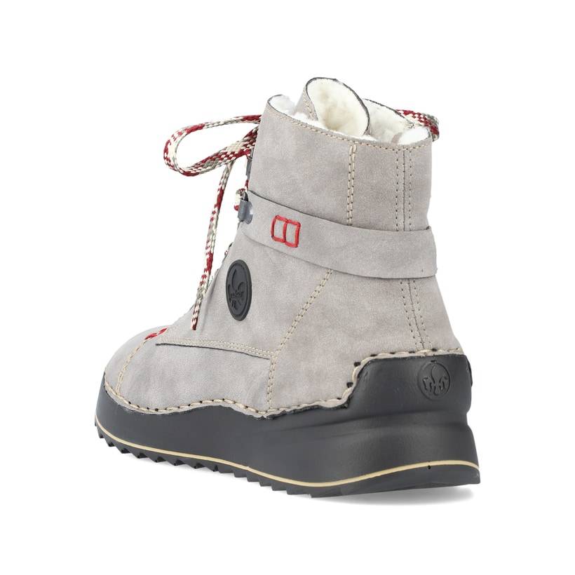 Rieker Artikelnummer 51544-64 Rieker Damen Schnürstiefel mondgrau Verkauf