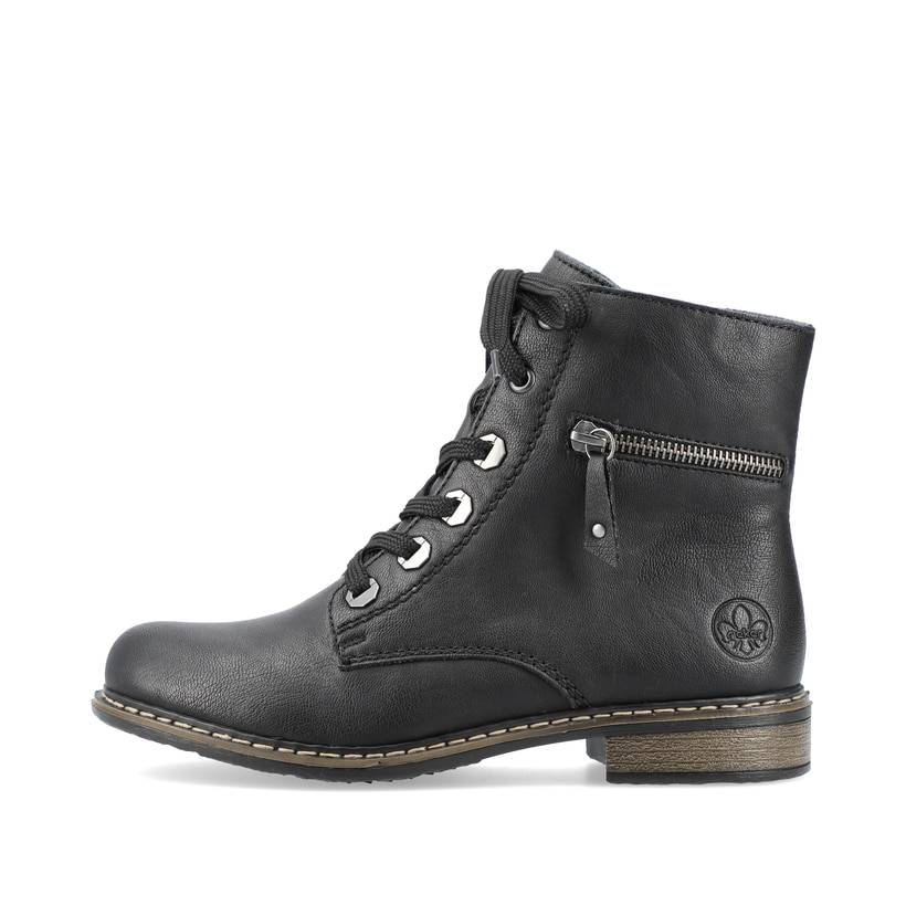 Rieker Artikelnummer 71208-00 Rieker Damen Biker Boots tiefschwarz