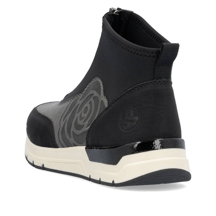 Rieker Artikelnummer 58956-00 Rieker Damen Slipper carbonschwarz Blitzangebot