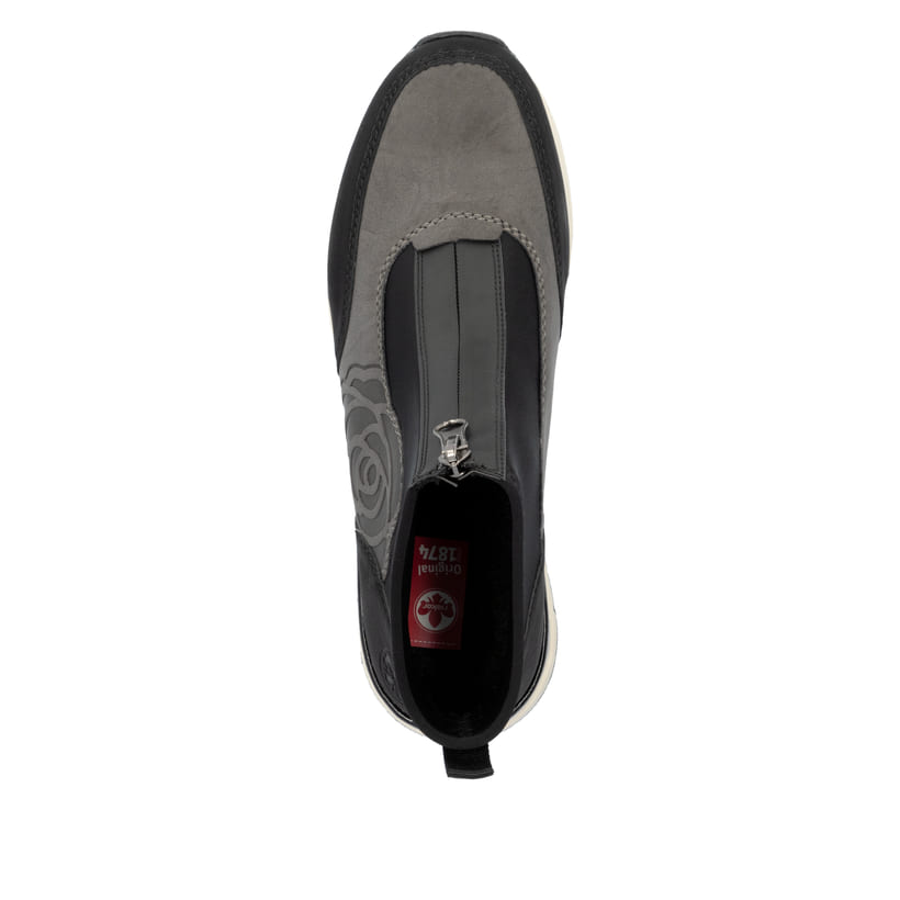 Rieker Artikelnummer 58956-00 Rieker Damen Slipper carbonschwarz Blitzangebot