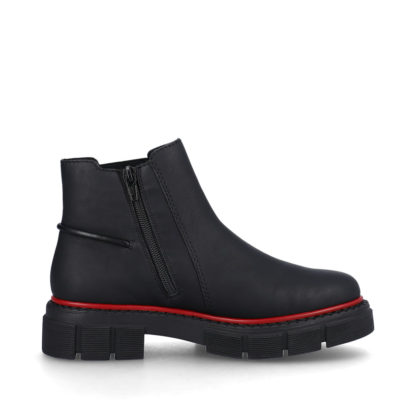 Rieker Artikelnummer M3859-00 Rieker Damen Chelsea Boots tiefschwarz Meist gekauft