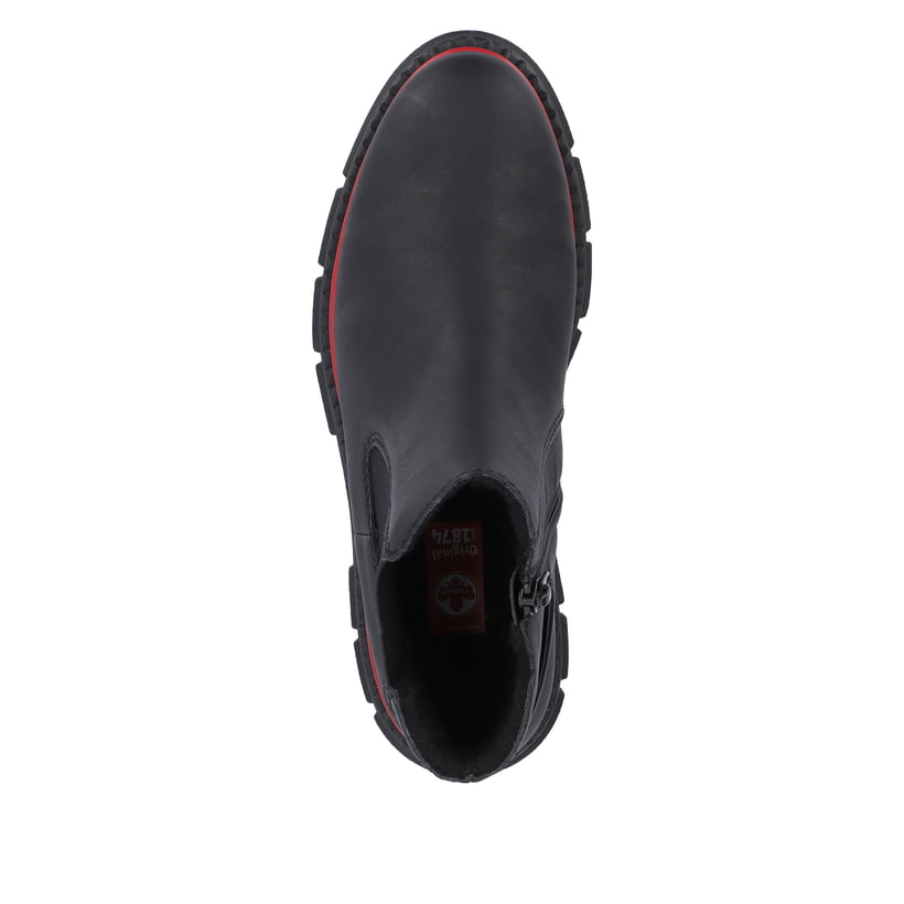 Rieker Artikelnummer M3859-00 Rieker Damen Chelsea Boots tiefschwarz Meist gekauft
