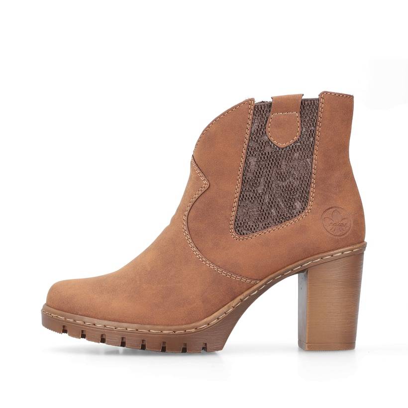 Rieker Artikelnummer Y2554-24 Rieker Damen Stiefeletten nougatbraun
