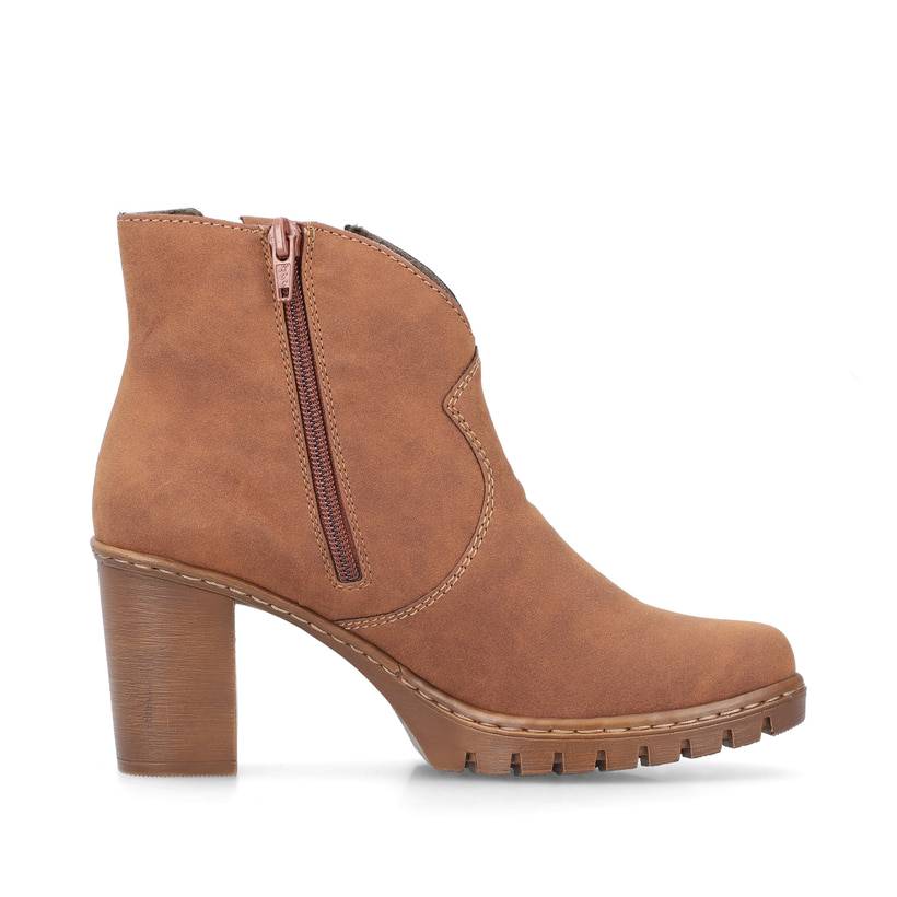 Rieker Artikelnummer Y2554-24 Rieker Damen Stiefeletten nougatbraun Blitzverkäufe