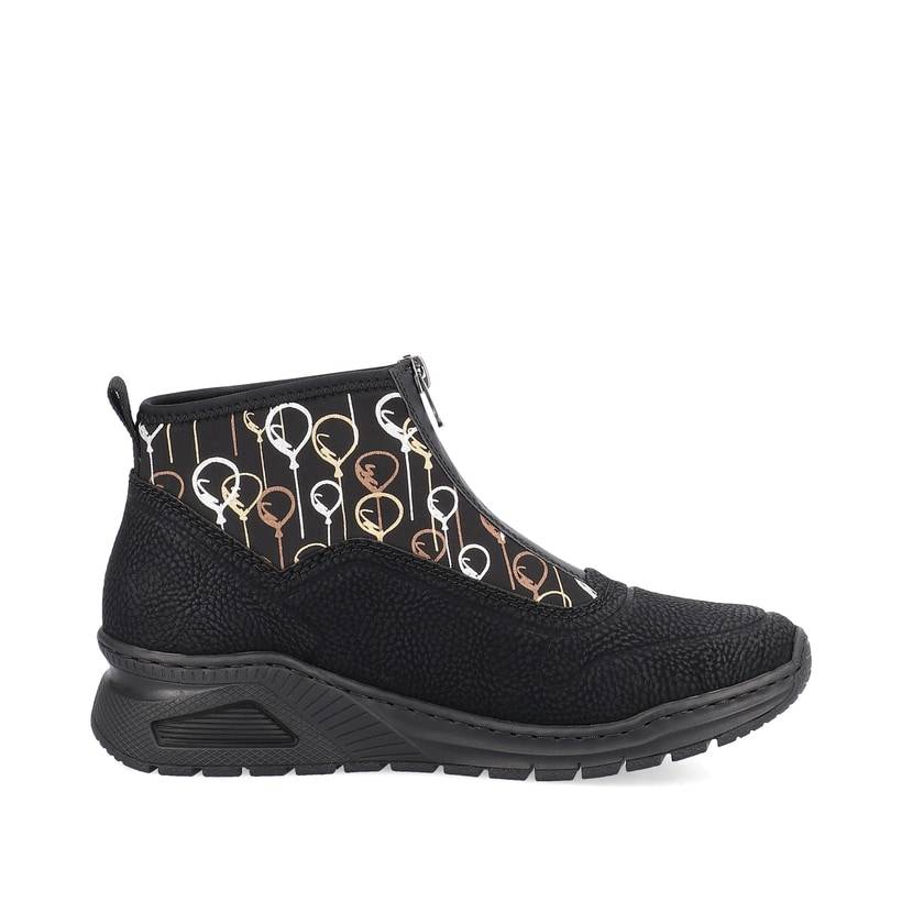 Rieker Artikelnummer M4953-00 Rieker Damen Sneaker High urbanschwarz Online