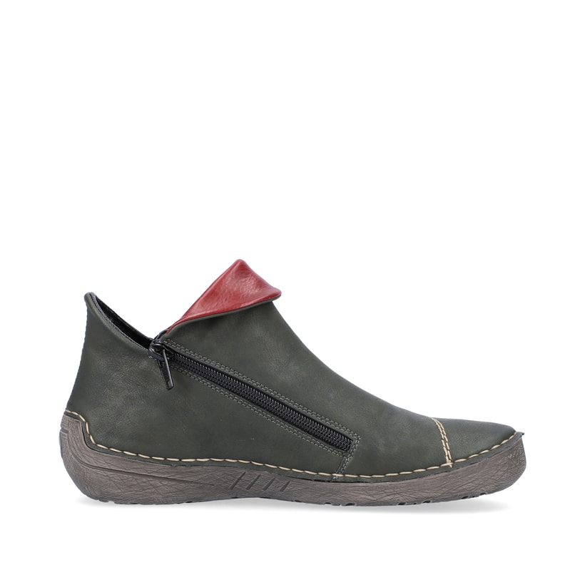 Rieker Artikelnummer 72581-54 Rieker Damen Slipper olivgrün Hotsell