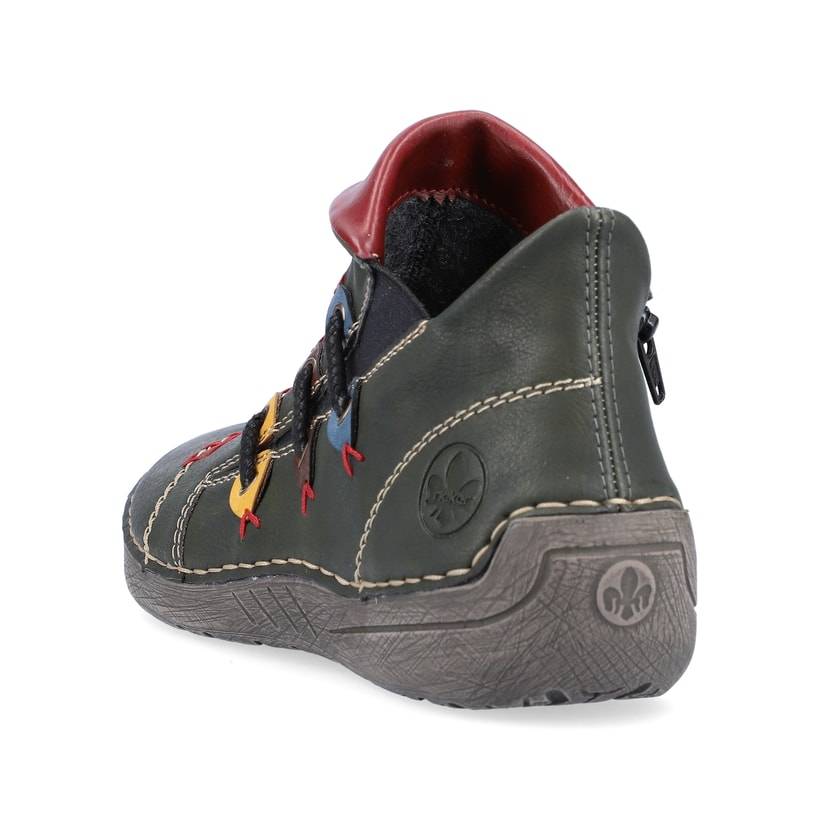 Rieker Artikelnummer 72581-54 Rieker Damen Slipper olivgrün Hotsell