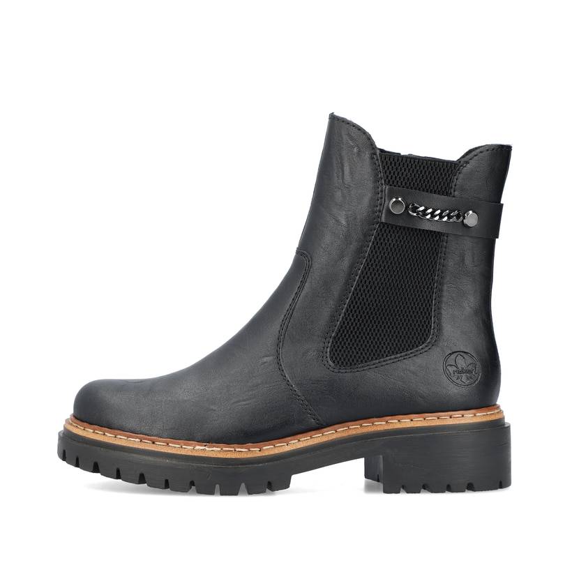 Rieker Artikelnummer 72690-00 Rieker Damen Chelsea Boots asphaltschwarz