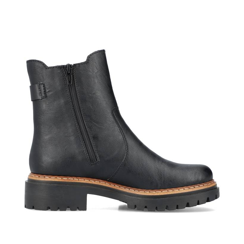 Rieker Artikelnummer 72690-00 Rieker Damen Chelsea Boots asphaltschwarz Tiefpreis