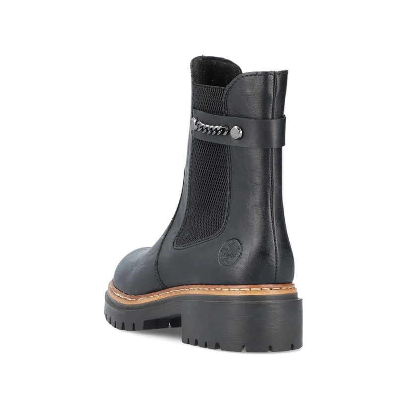 Rieker Artikelnummer 72690-00 Rieker Damen Chelsea Boots asphaltschwarz Tiefpreis