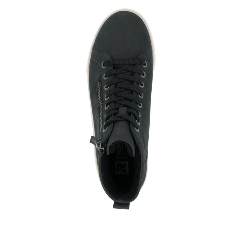 Rieker Artikelnummer W0164-14 Rieker Damen Sneaker High graublau Meist gekauft
