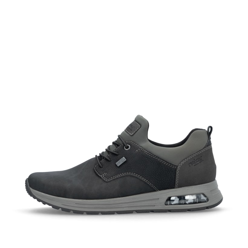 Rieker Artikelnummer B1052-00 Rieker Herren Slipper graphitschwarz