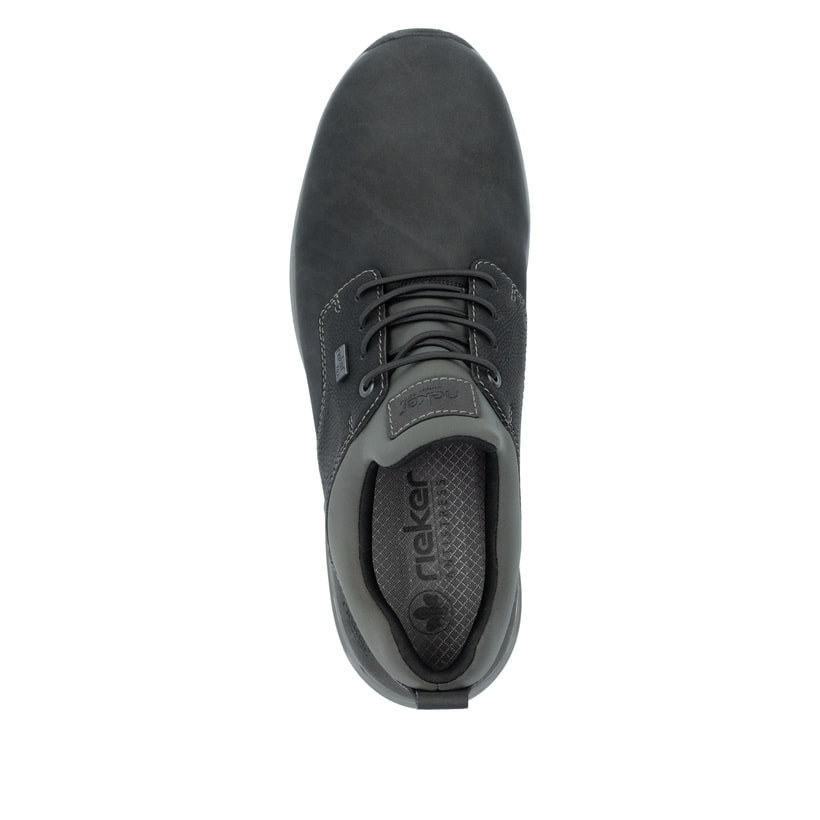 Rieker Artikelnummer B1052-00 Rieker Herren Slipper graphitschwarz Auslauf