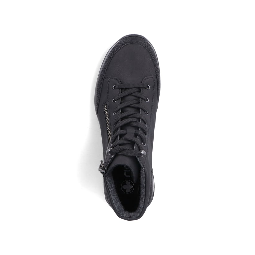 Rieker Artikelnummer M5610-00 Rieker Damen Schnürstiefel graphitschwarz Angebote