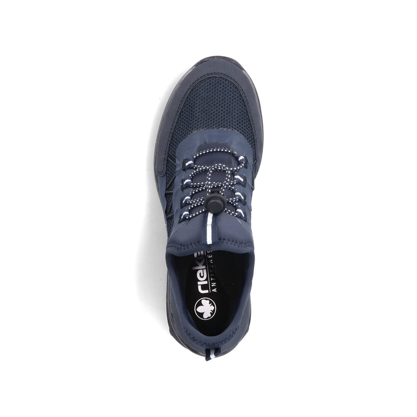 Rieker Artikelnummer M5658-14 Rieker Damen Slipper californiablau Schlussverkauf