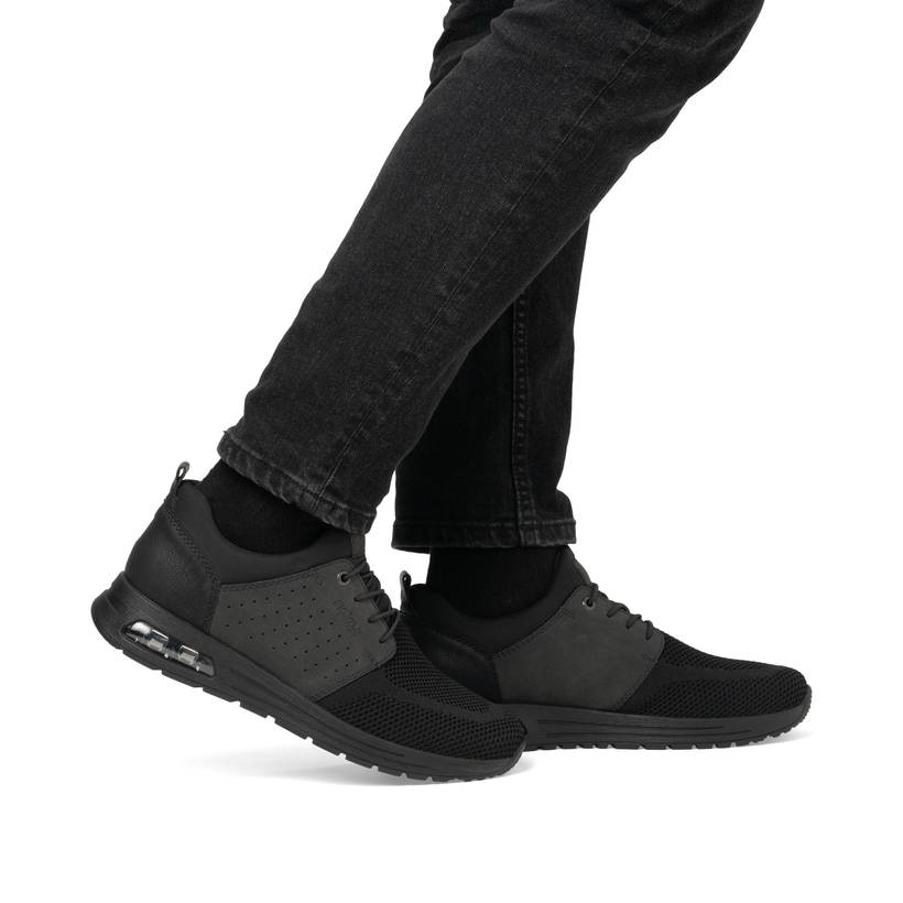 Rieker Artikelnummer B1050-00 Rieker Herren Slipper tiefschwarz Fabrikverkauf