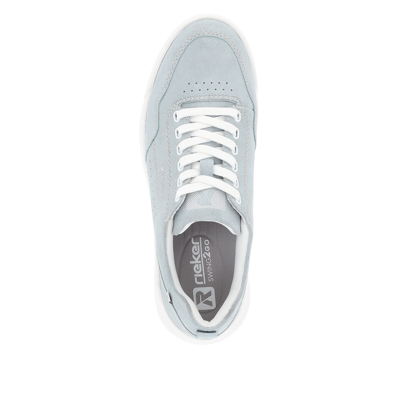 Rieker Artikelnummer W1101-12 Rieker Damen Sneaker Low steel blue Schlussverkauf